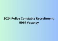 2024 Police Constable Recruitment: 5967 Vacancy