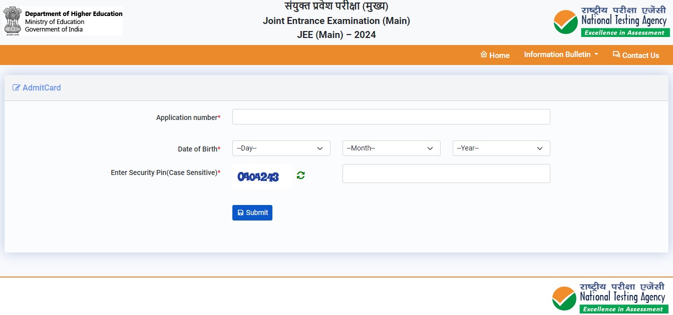 The JEE Main 2024 Admit Card has been released