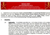 2024 Indian Army Recruitment Jammu and Kashmir