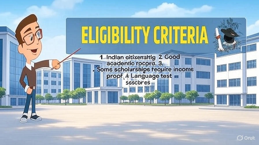 eligibility criteria for scholarships