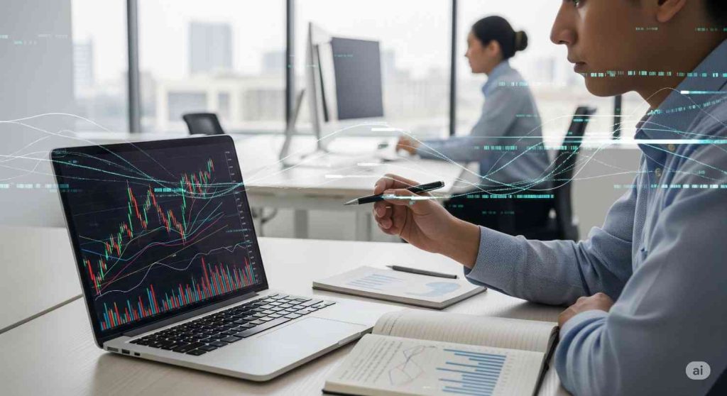 Step by step guide showing how to analyze trading in the stock market