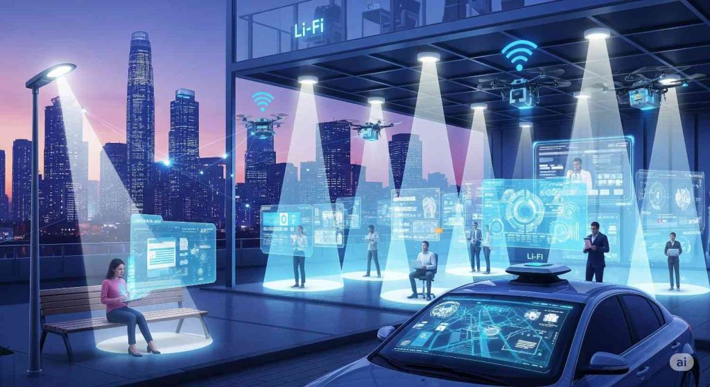 Li-Fi Technology: The Light Future of Internet