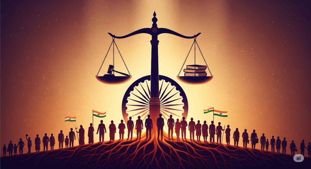 Importance of law and equality in India for justice and democracy