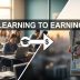 A visual roadmap showing the shortcut from learning to earning one skill at a time in 2025 — highlighting digital skills and growth.
