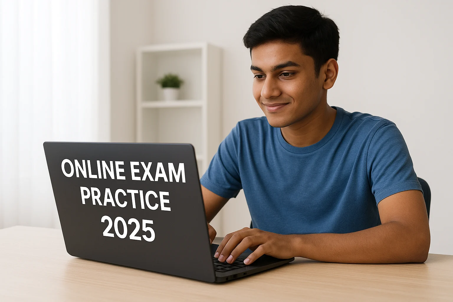 student-using-a-laptop-with-online exam practice-2025