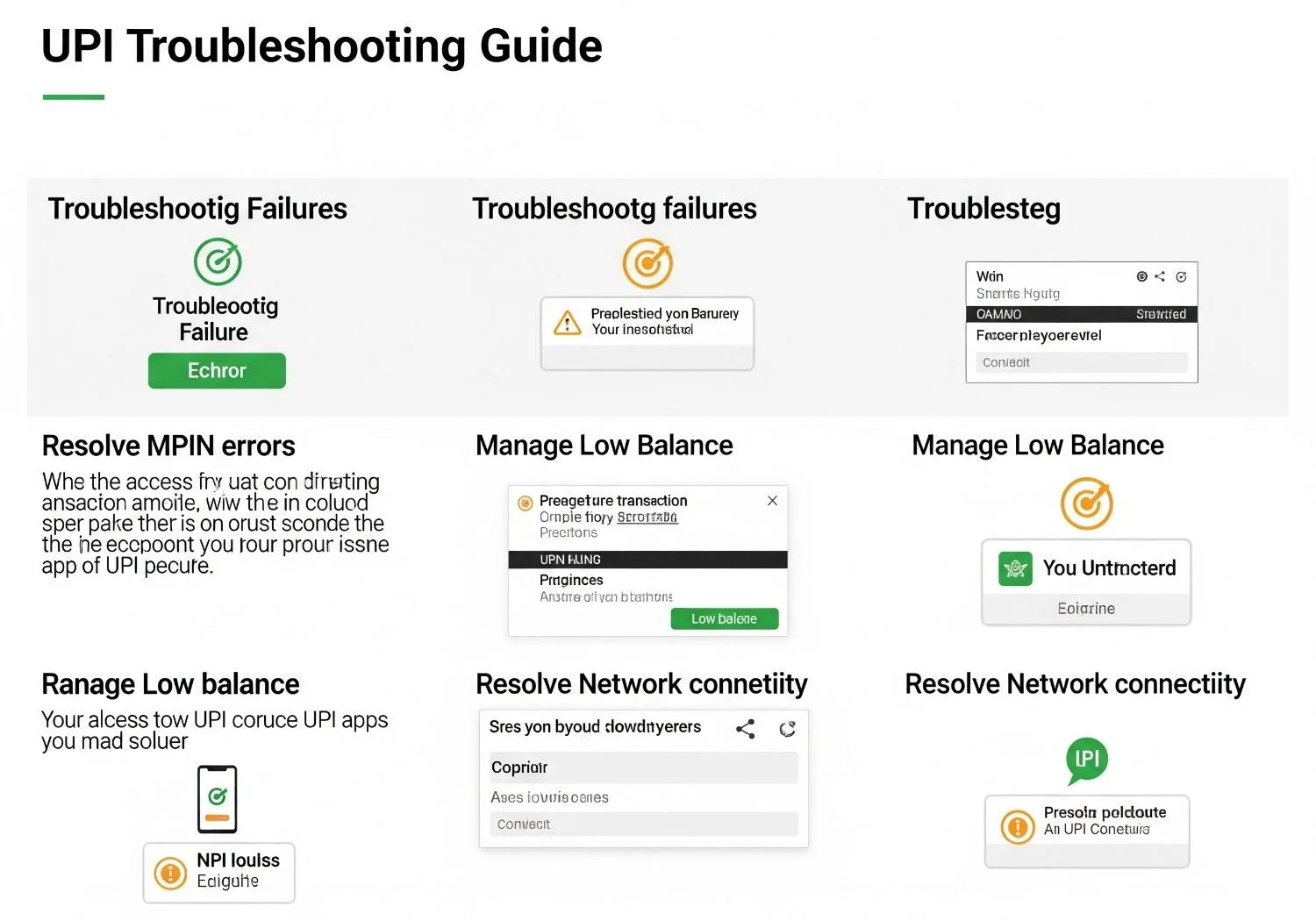 Troubleshooting UPI issues in Bank of India including common problems and quick solutions for linking account and payment failures