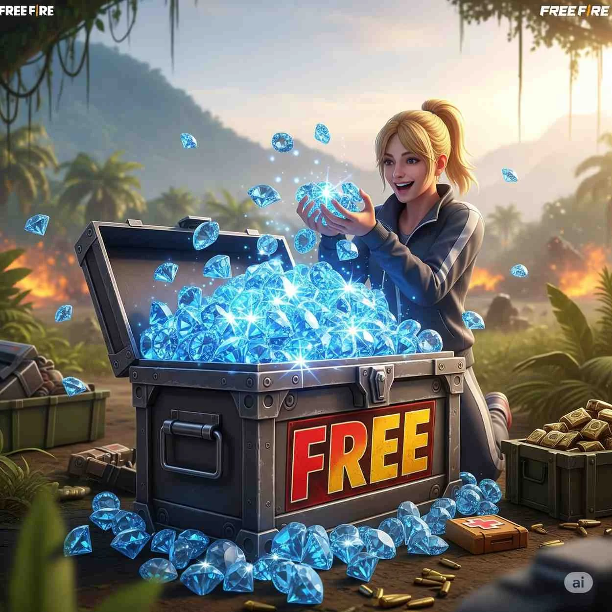 How to Get Free Diamonds in Free Fire 2025 No Hacks, Legal Tricks